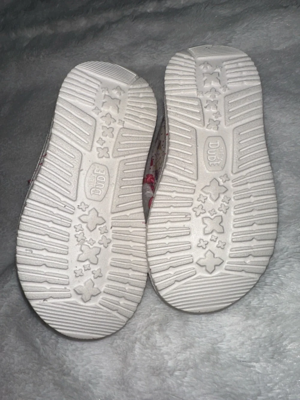 Hey Dude Kids' Ice Cream Cone Print Moccasins with Coral Accents